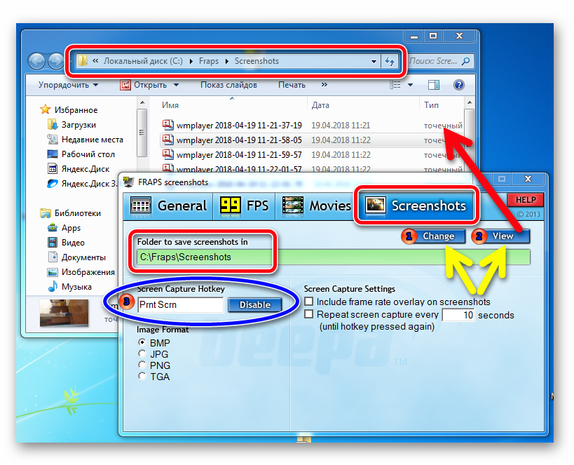 Минимальные Настройки Для Скриншотов В Fraps - Fraps (831x662), Png Download