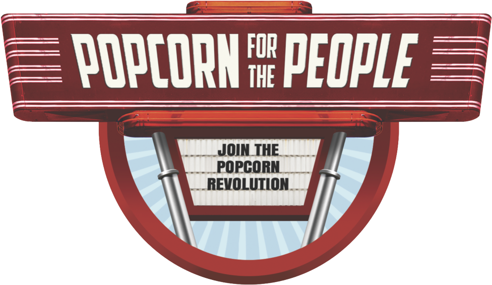 Popcorn For People Png Logo - Popcorn For The People (1000x589), Png Download