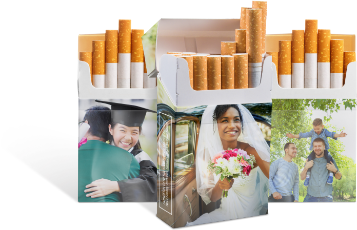 Pack Of Cigarettes (696x449), Png Download