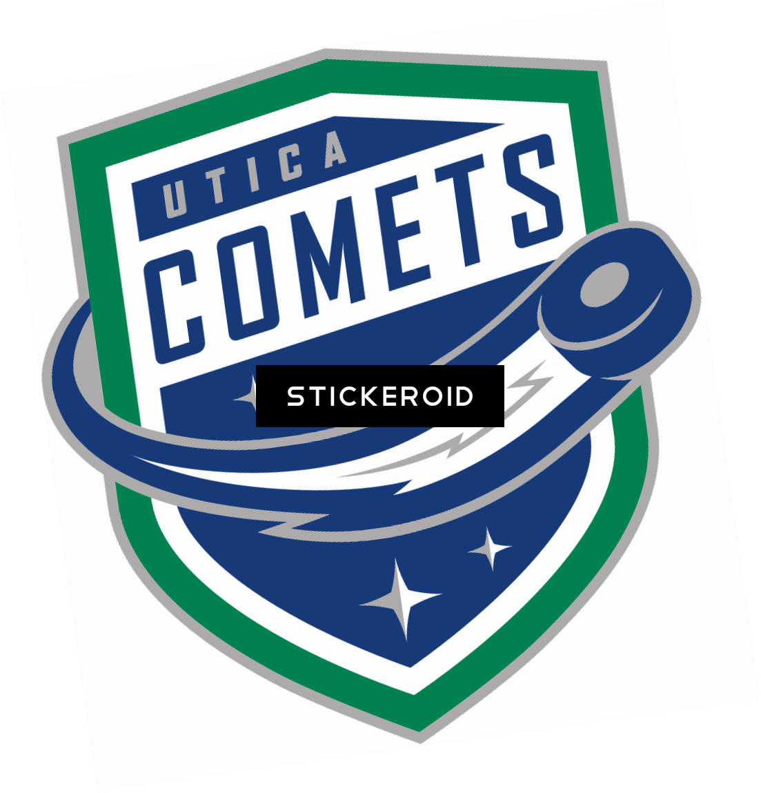 Utica Comets Logo - Utica Comets Png (1103x1149), Png Download