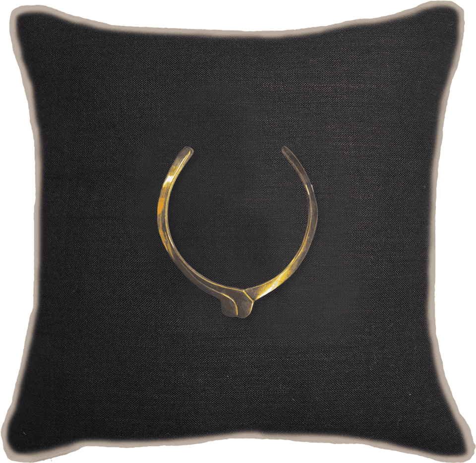 Amulet Egypt Black Lounge Cushion 55x55cm - Cushion (1024x1024), Png Download
