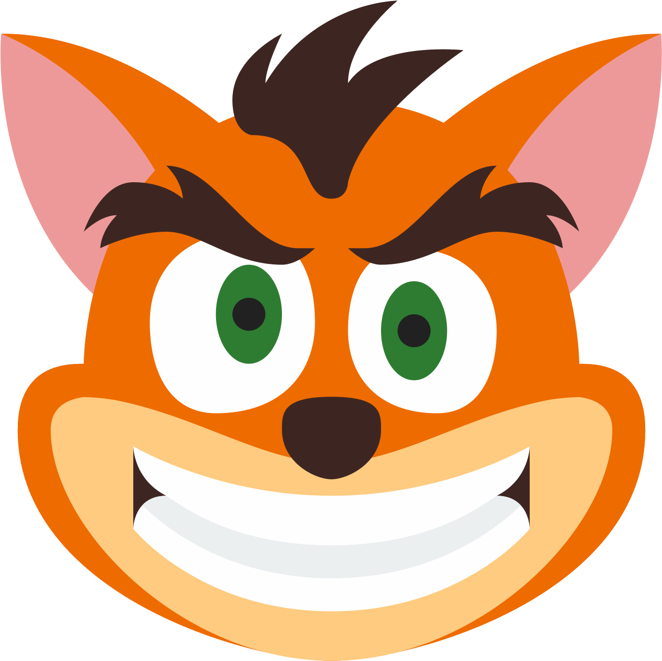 Crash Bandicoot Icon - Crash Bandicoot Icon Png (1600x1600), Png Download