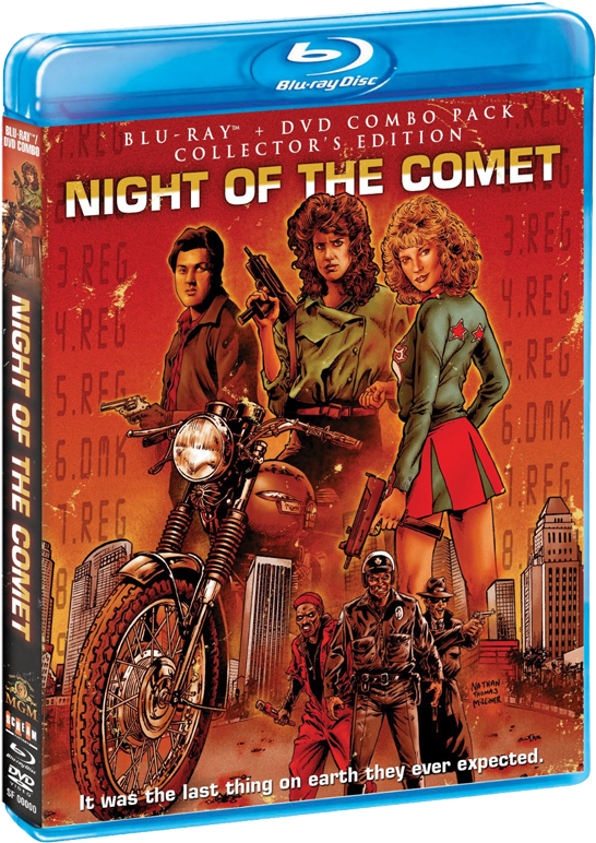 Night Of The Comet - Night Of The Comet Blu Ray (576x803), Png Download