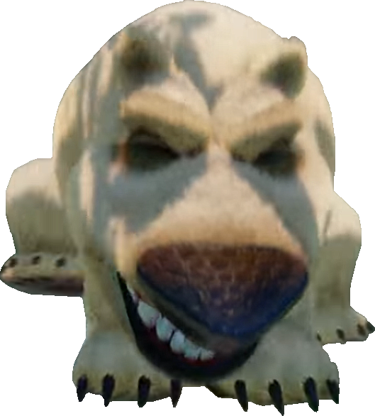 Polar Bear Crash Bandicoot N - Crash Bandicoot N Sane Trilogy Polar Bear (529x586), Png Download