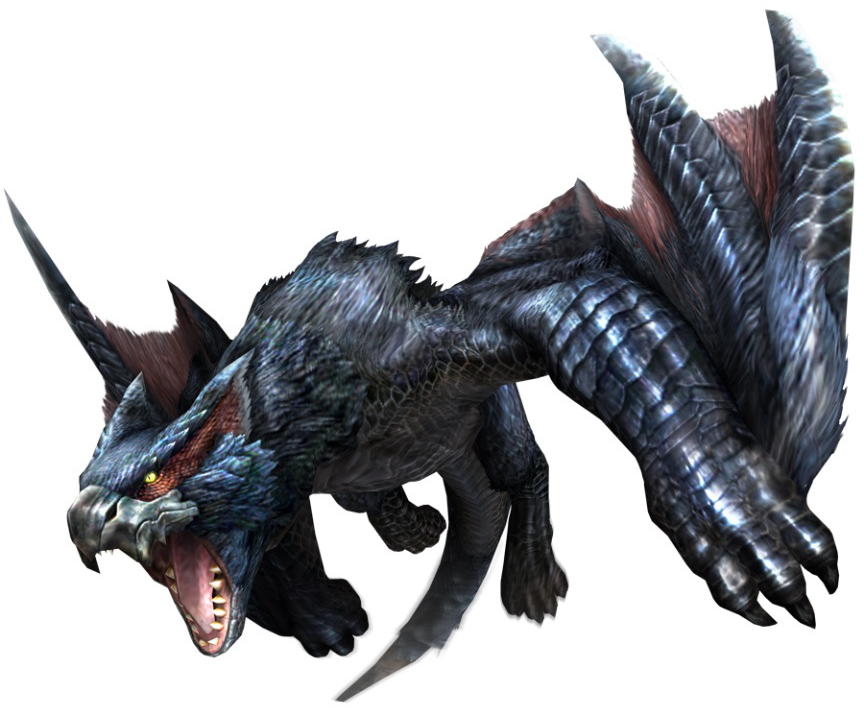View Samegoogleiqdbsaucenao Frontiergen-nargacuga Render - Narugakuruga (864x708), Png Download