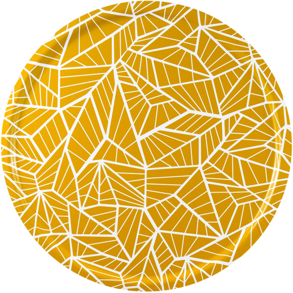 Åry Trays Tablett Wings Rechteckig In Charcoal (600x600), Png Download