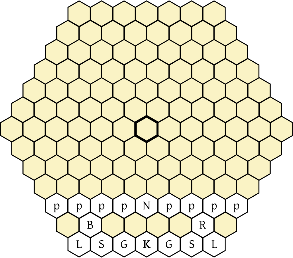 Honeycomb Pattern Rug - Sannin Shogi (1020x900), Png Download