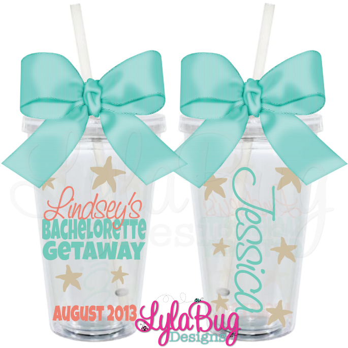 Starfish Bachelorette Tumbler - Nursing Student Cups (900x900), Png Download