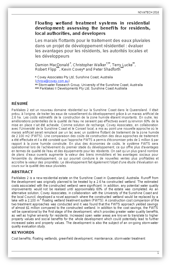 Floating Wetland Treatment Systems (584x904), Png Download