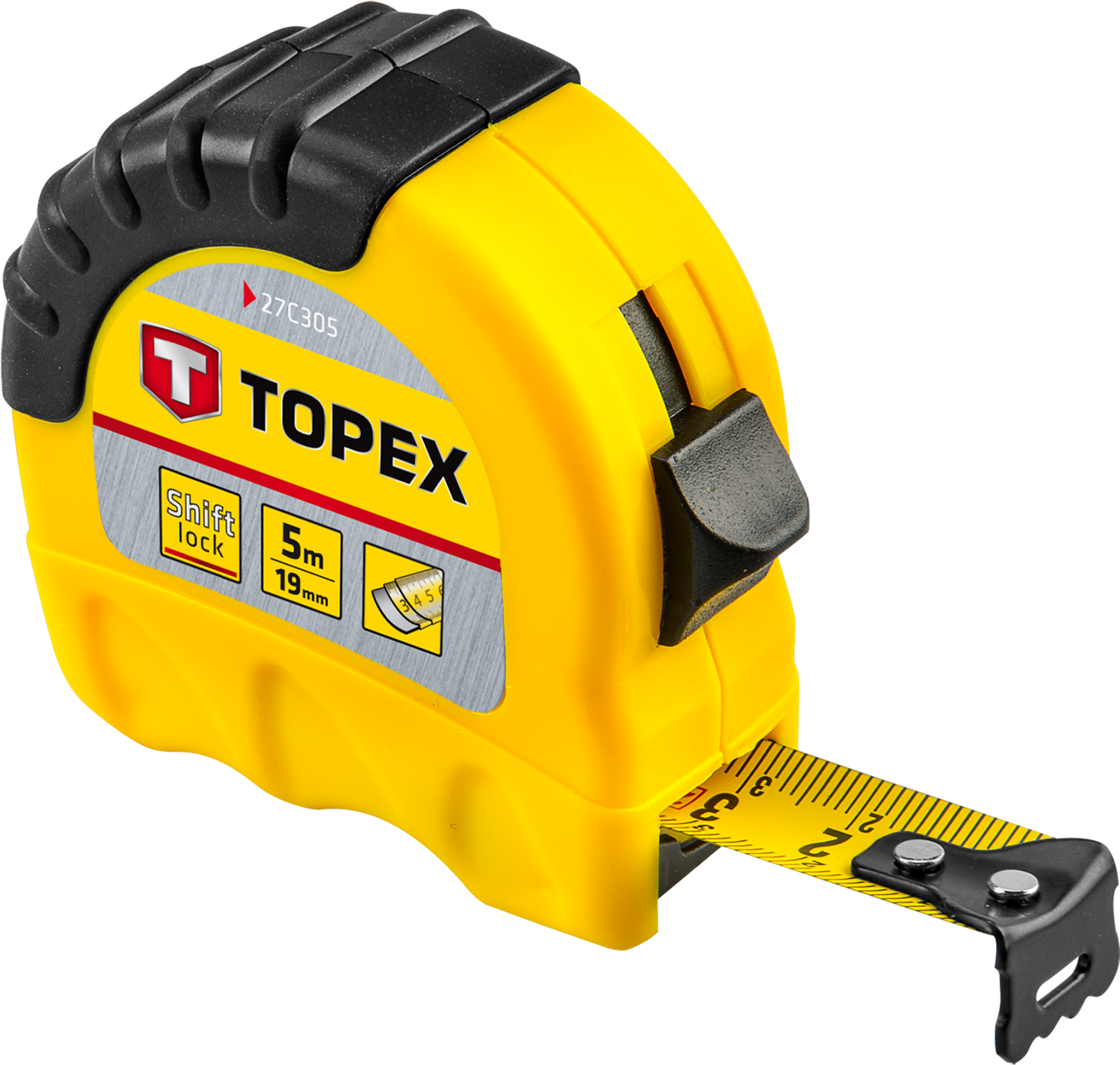 Measure Tape Png - Рулетки Топекс (1800x1712), Png Download