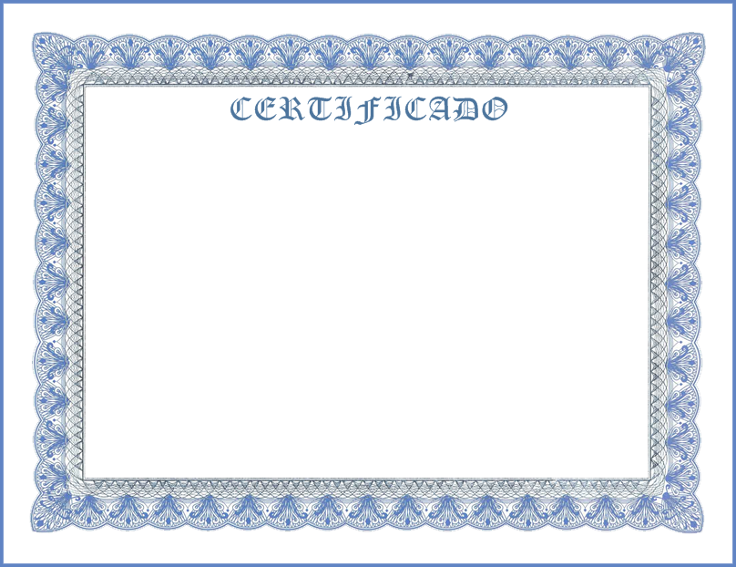 Gold Certificate Border Template Border And Frame Ppt - Travel And Tour Certificate (808x622), Png Download