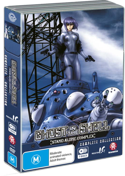 Ghost In The Shell - Ghost In The Shell Stand Alone Complex - Vol. 1 (516x724), Png Download
