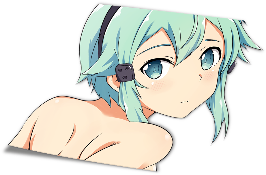 Sinon Mirror Overlay - Mirror (1200x1200), Png Download