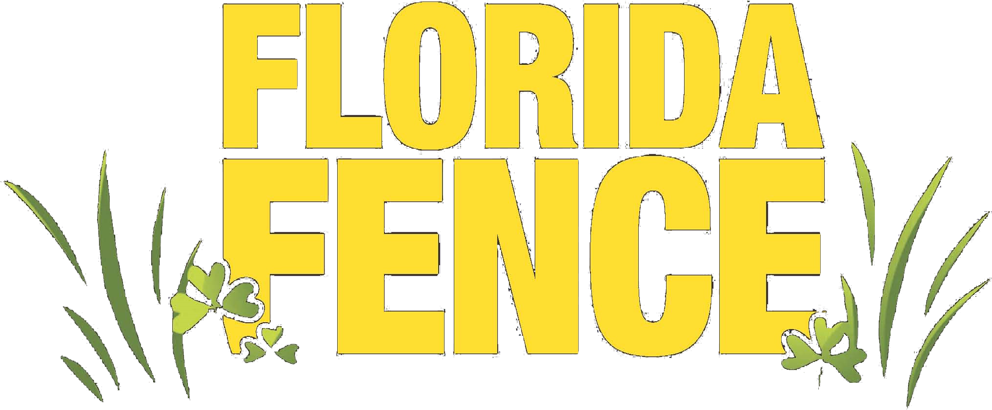 Florida Fence - Florida (2114x928), Png Download