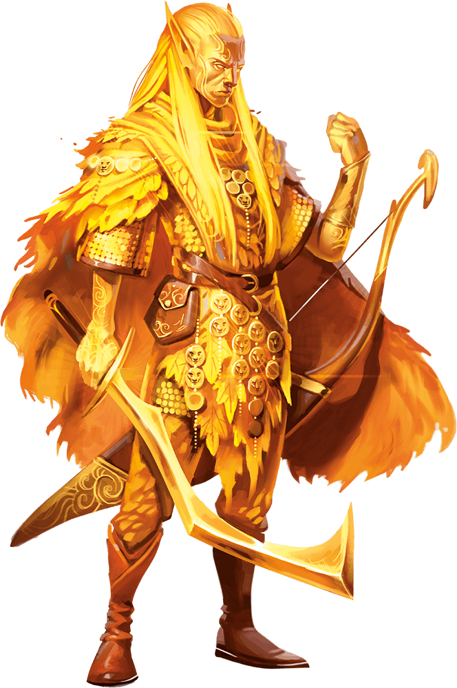 Dungeons And Dragons Fifth Edition Monsters - D&d Eladrin Elf (664x1000), Png Download