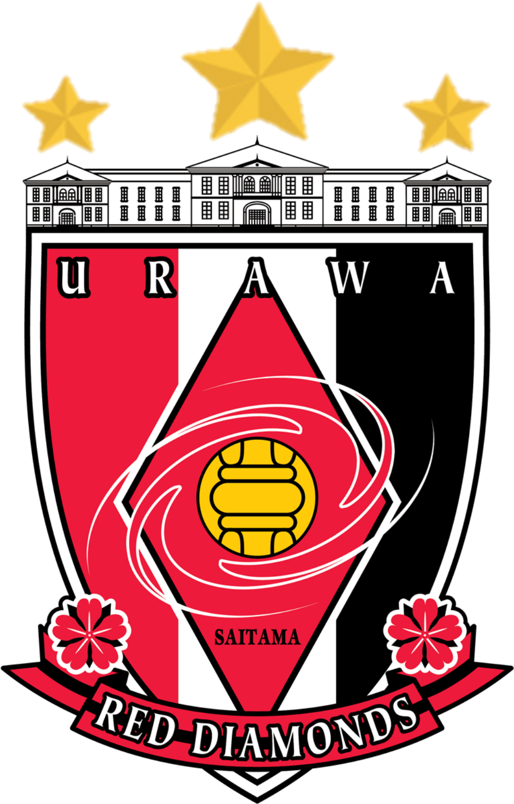 Urawa Reds Logo - Urawa Red Diamonds Vs Kawasaki Frontale (1013x1588), Png Download