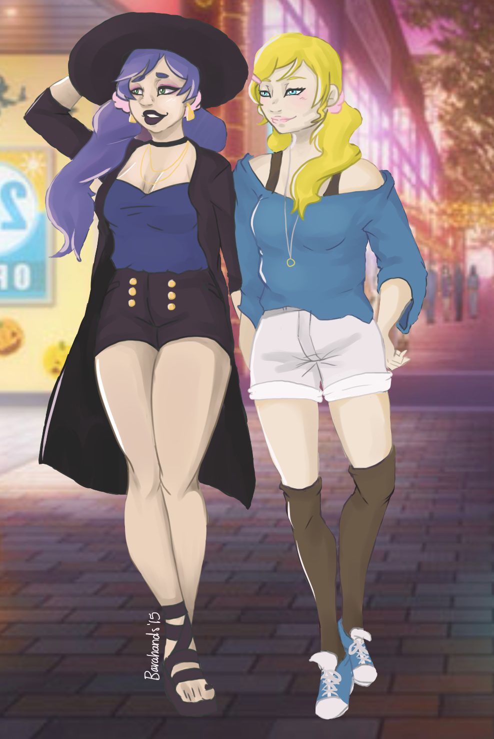 Love Live Nozomi Tojo Eli Ayase Love These Lesbians (988x1477), Png Download