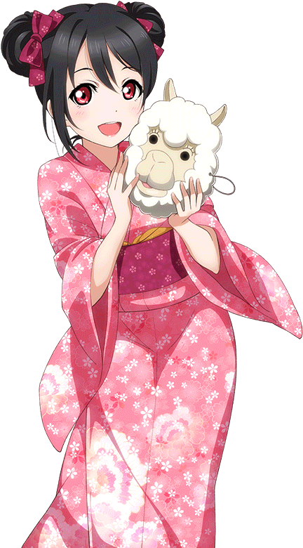 Not Idolized - Kimono Love Live Cards (1024x1024), Png Download