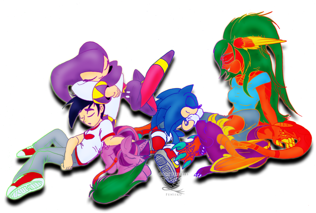 Feniiku, Crossover, Danny Phantom, Human, Nights, Nights - Nights Into Dreams Oc (1024x693), Png Download