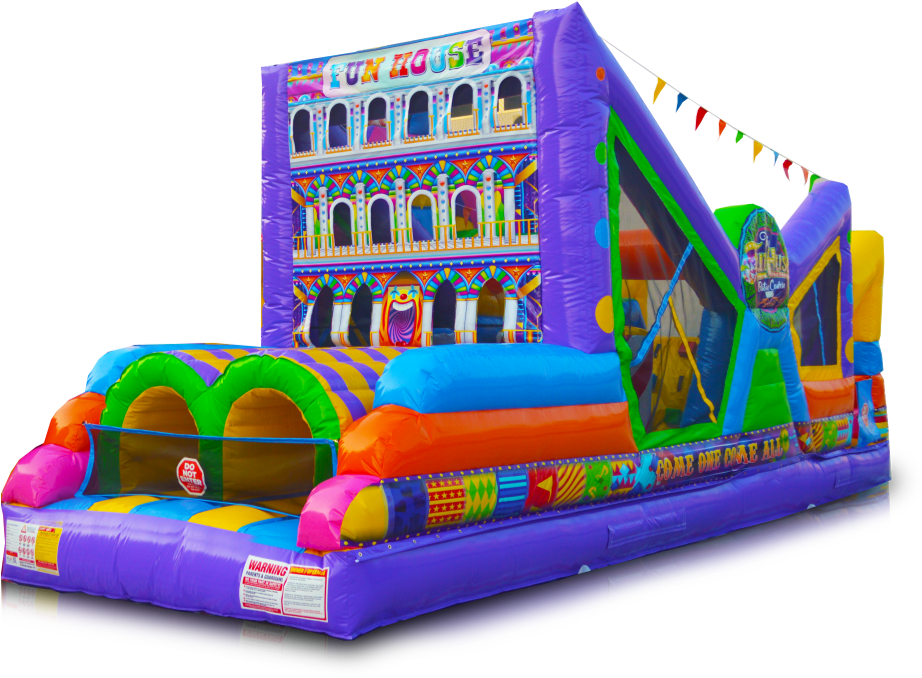 Feature Image - Coolest Obstacle Course Bounce House (921x688), Png Download