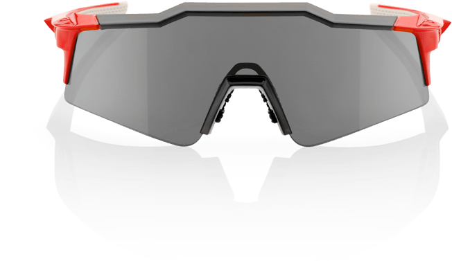 100% Speedcraft Performance Sunglasses - 100% Speedcraft Sl Short Sunglasses Fire Red (red Mirror (710x490), Png Download