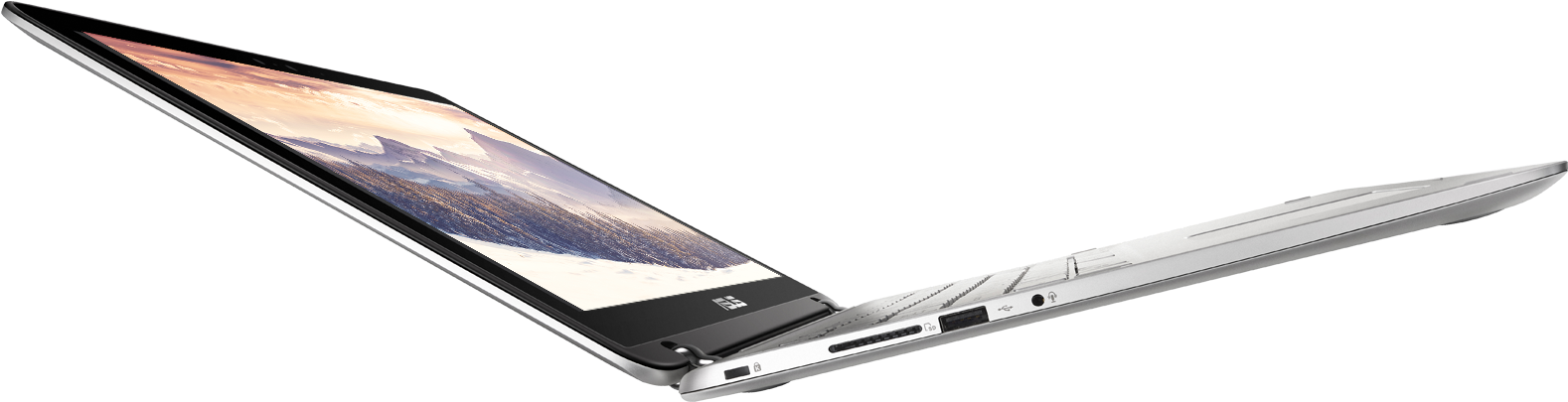 Asus Zenbook Flip Ux560ua - Asus Zenbook Flip Ux561ua (1588x439), Png Download