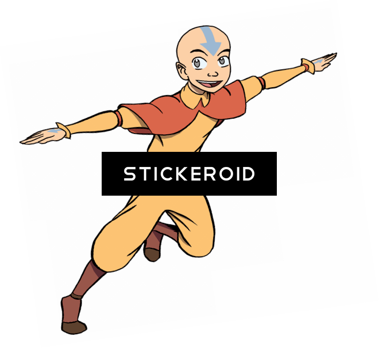 Aang - Cartoon (779x715), Png Download