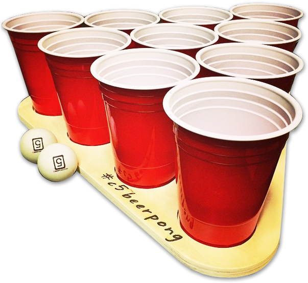 Picture Freeuse Download Beer Pong Clipart - Beer Pong Triangle Transparent Background (607x603), Png Download