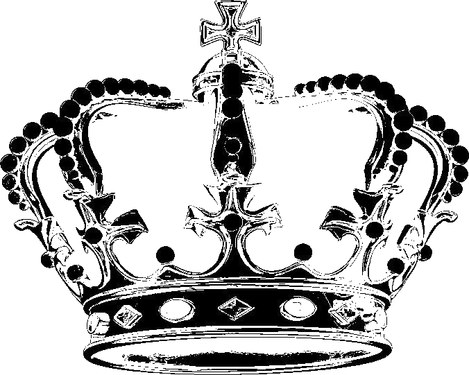 Png Black And White Stock Coronas Crowns Brushes Png - Imagenes De Coronas Png (676x541), Png Download