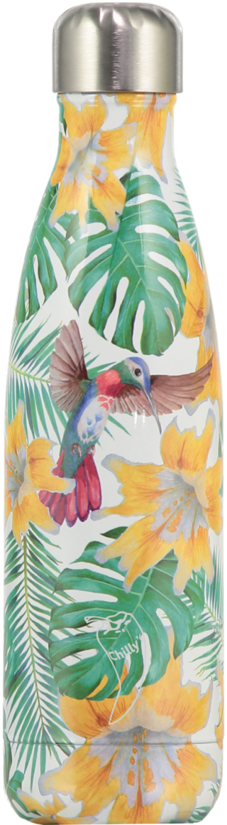 500ml 500ml - Chilly Bottle Tropical (320x1160), Png Download