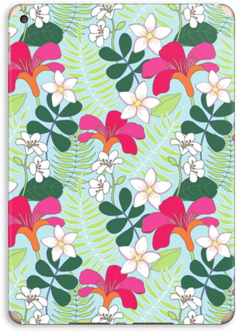 Tropical Flowers - Samsung Galaxy S6 (573x800), Png Download