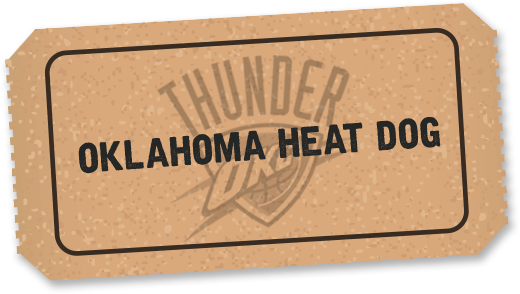 Get Pumped For The Second Half Of The Game By Getting - Oklahoma City Thunder (520x294), Png Download