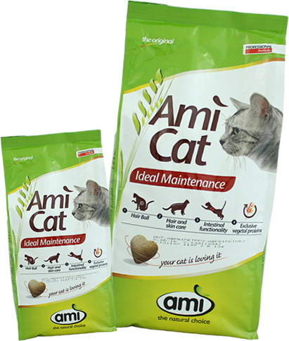 Ami Vegan Pet Food Ami Vegan Cat Food 400 G (411x484), Png Download