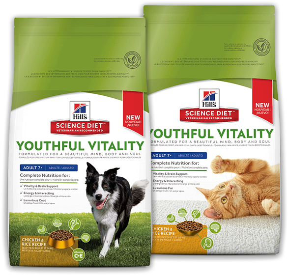 Food - Hill's Science Diet Youthful Vitality (600x600), Png Download