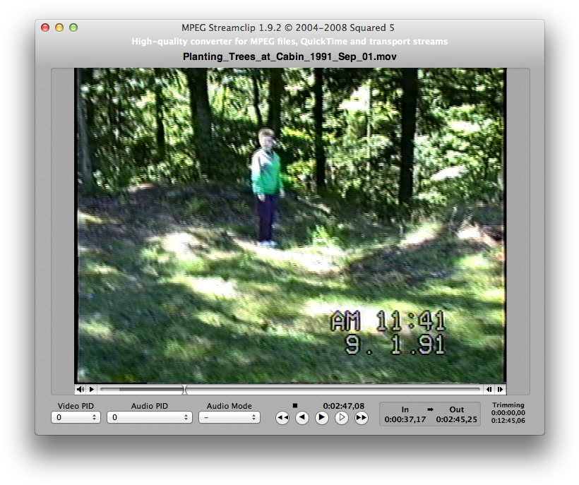 Split Video File Into Clips Using Mpeg Streamclip - Mpeg Streamclip (835x702), Png Download