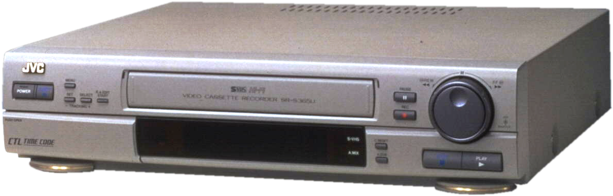 Jvc Sr S365u S Vhs Vcr - Jvc Sr-s365u Professional Svhs Vcr (1244x418), Png Download