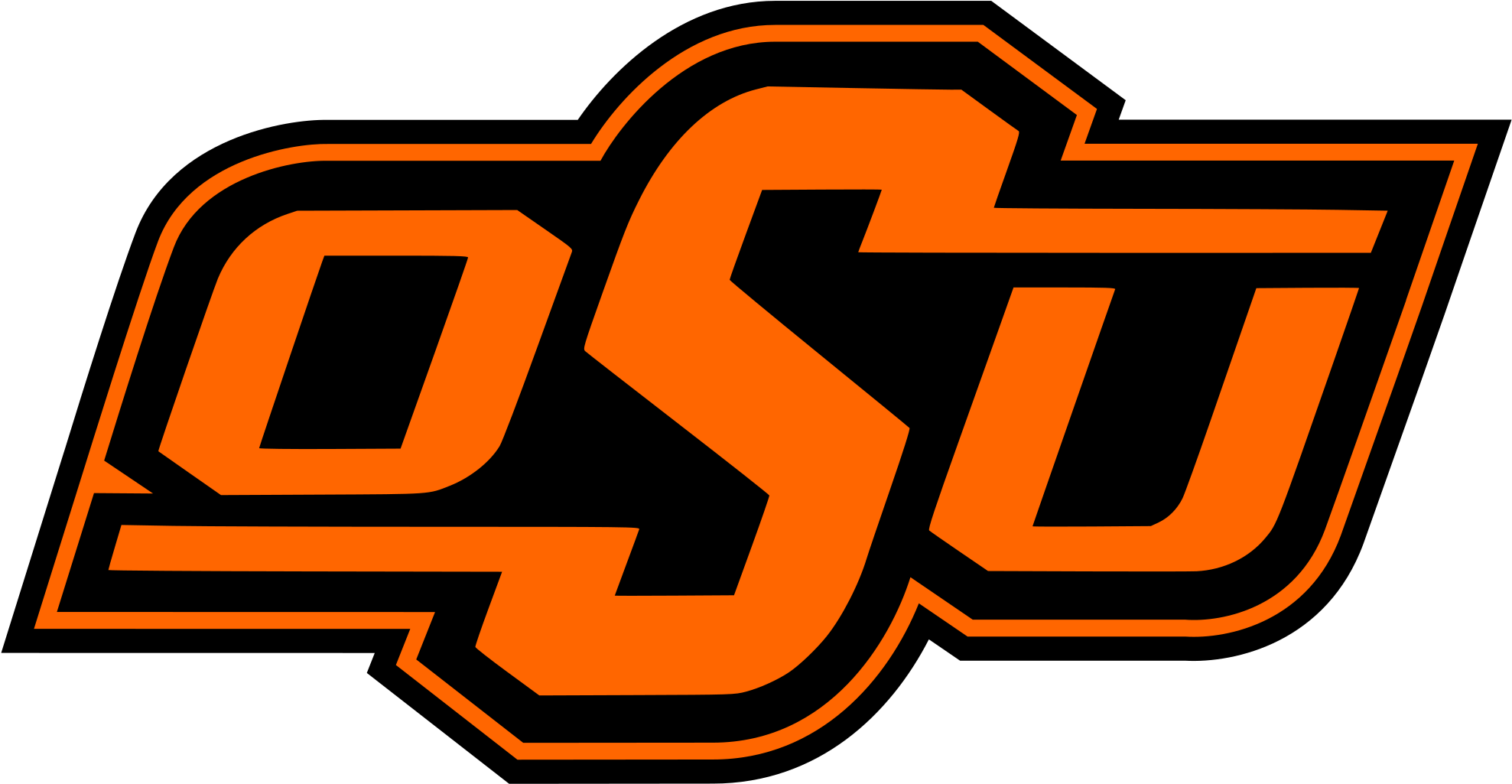 Free Clipart Images Of Oklahoma State Cowboys Logo - Oklahoma State Logo Png (1200x623), Png Download