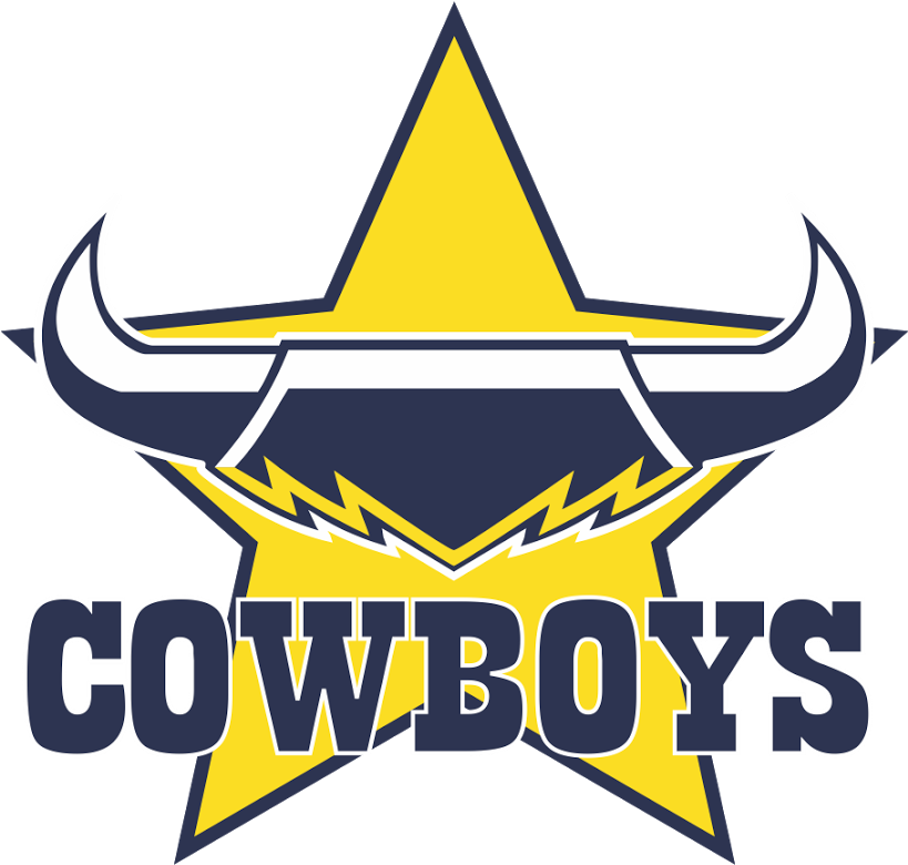 North Queensland Cowboys Logo Banner Stock - North Queensland Cowboys Logo (1600x1067), Png Download