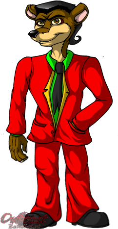 Pinstripe Potoroo (262x472), Png Download