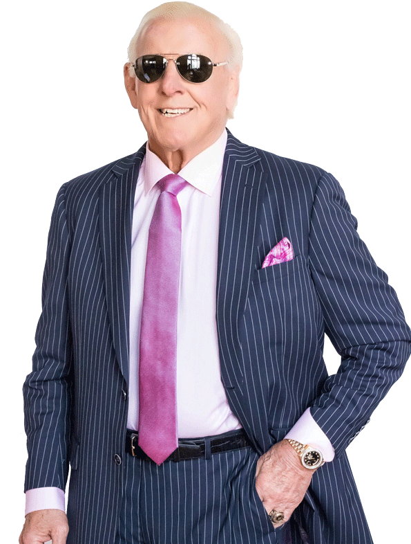 Navy Blue Pinstripe Ric Flair Collection Three Piece - Pinstripe Suit Navy Blue Pink (600x802), Png Download
