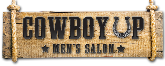 Cowboy Barbershop (650x263), Png Download