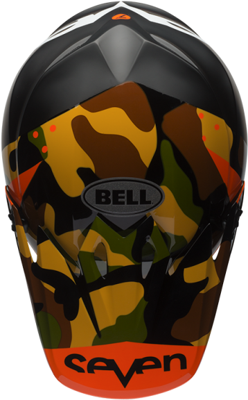 Cowboys Helmet Png - Seven Mx Soldier Orange Mx-9 With Mips Mx Helmet (600x600), Png Download