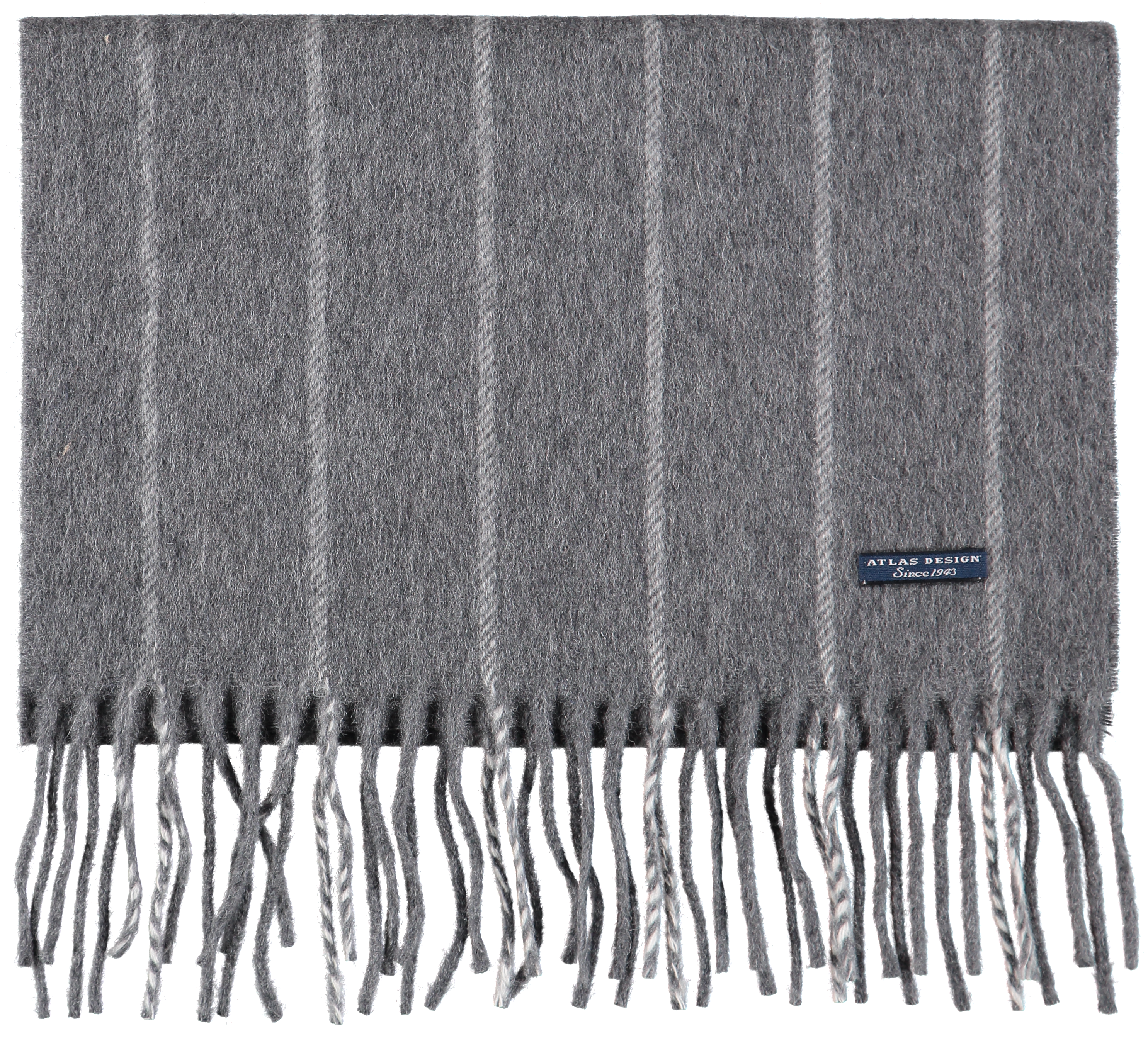 Halsduk Pinstripe Grey (2971x2698), Png Download