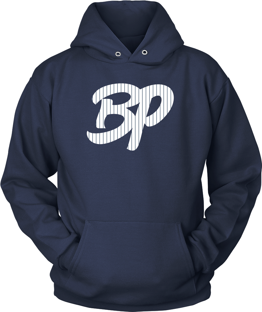 Bp With Pinstripes Hoodie - Hardcore Detroit Football Fan Pullover Hoodie (1000x1000), Png Download