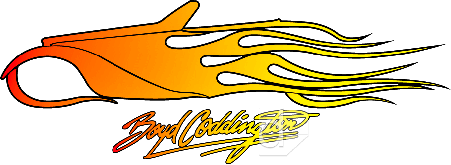 Thermal Die Cut Plotter Vinyl Decals Printing - Boyd Coddington (906x333), Png Download