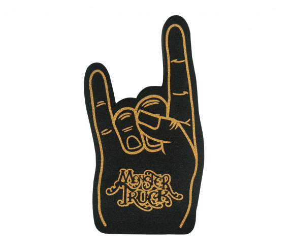 Monster Truckfoam Finger - Silicon Valley Foam Finger (575x492), Png Download