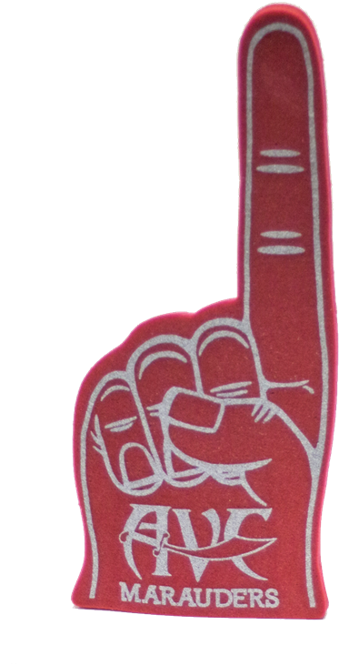 Avc - Foam Finger (800x800), Png Download
