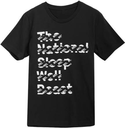 Sleep Well Tape T-shirt - National T Shirt (575x492), Png Download