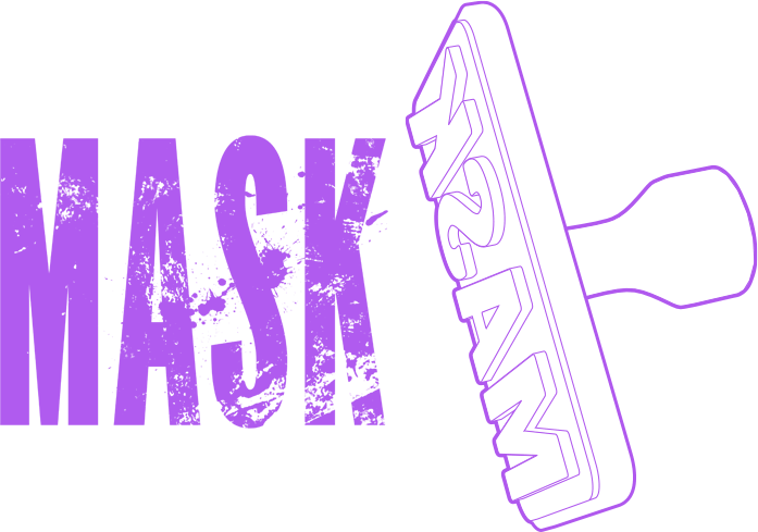 Applying Masks - Mask (697x489), Png Download