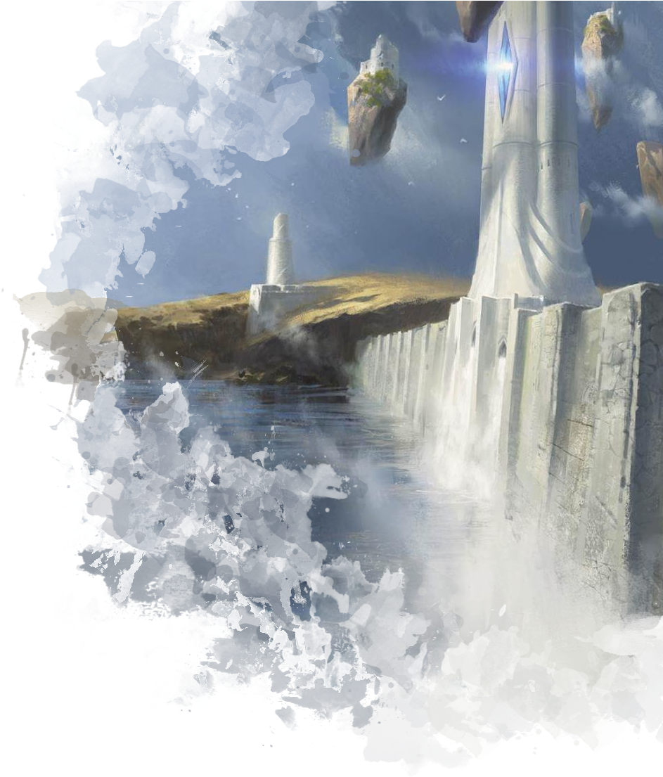 Magosi Waterfall - Magic: The Gathering - Mystic Gate - Expedition Lands (1224x1584), Png Download